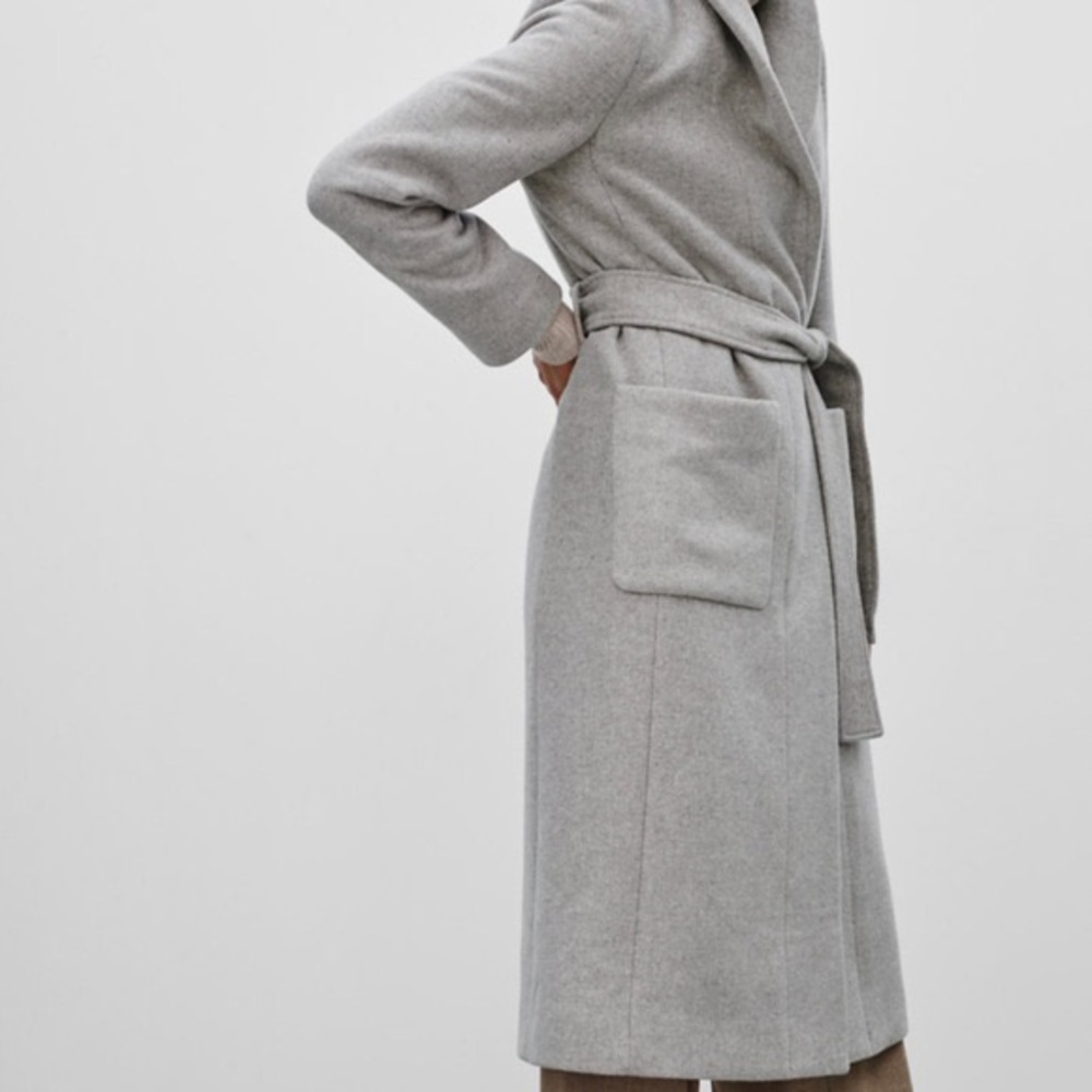 -SOLD- Wilfred Aubertin wool-cashmere coat - Picture 2 of 9